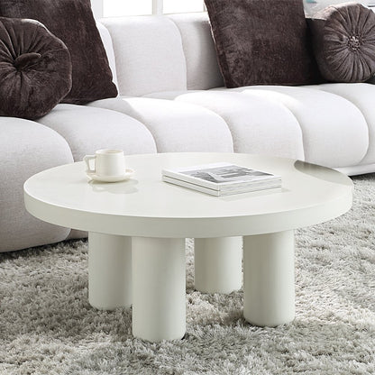 Sanat Coffee Table, White