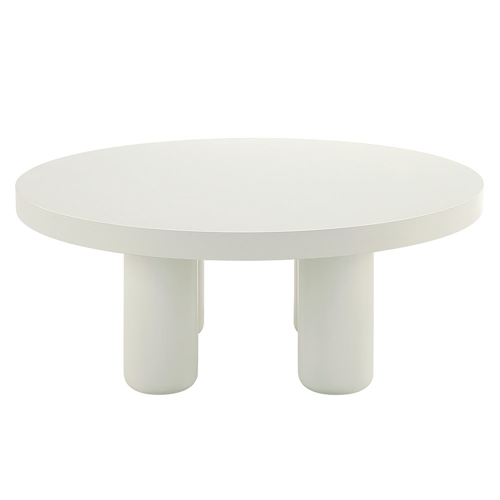 Sanat Coffee Table, White