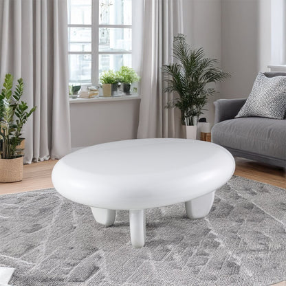 Wylie Coffee Table, White High Gloss