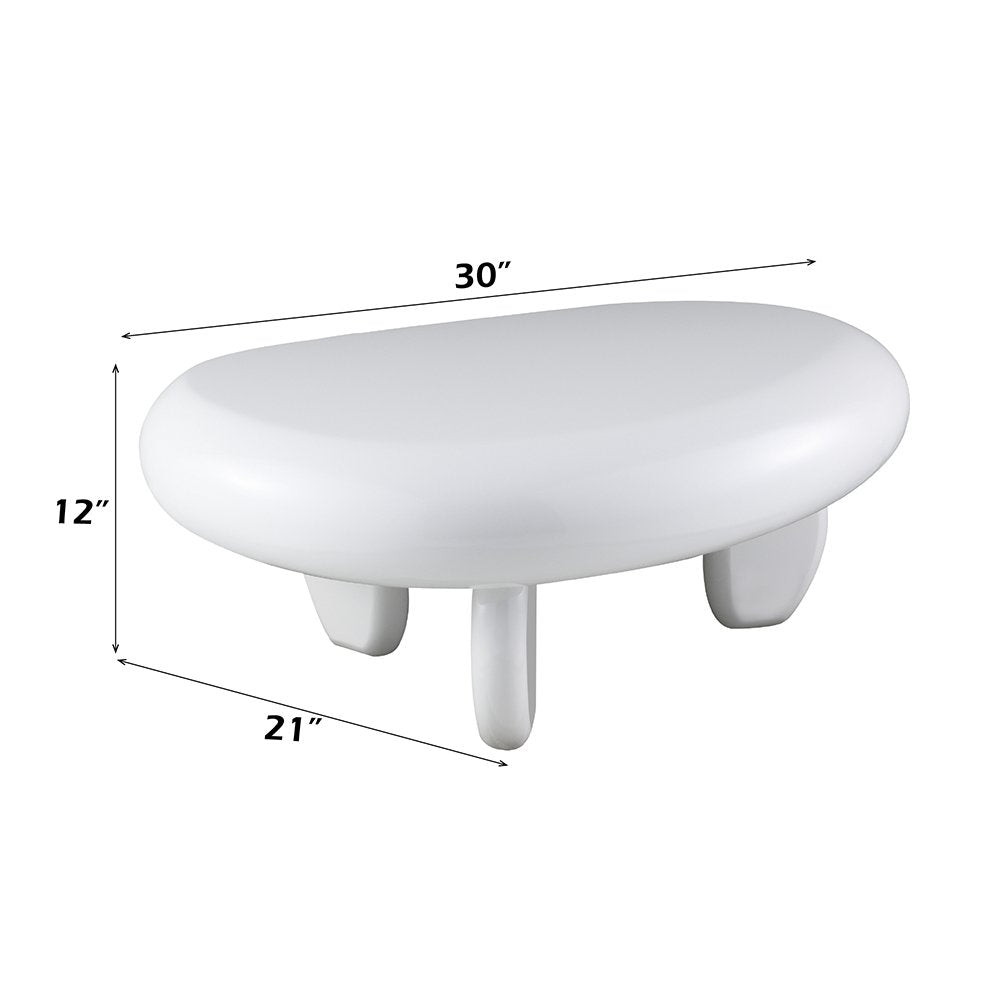 Wylie Coffee Table, White High Gloss