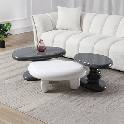Wylie Coffee Table, White High Gloss