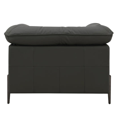 Tadi Chair, Black Top Grain Leather