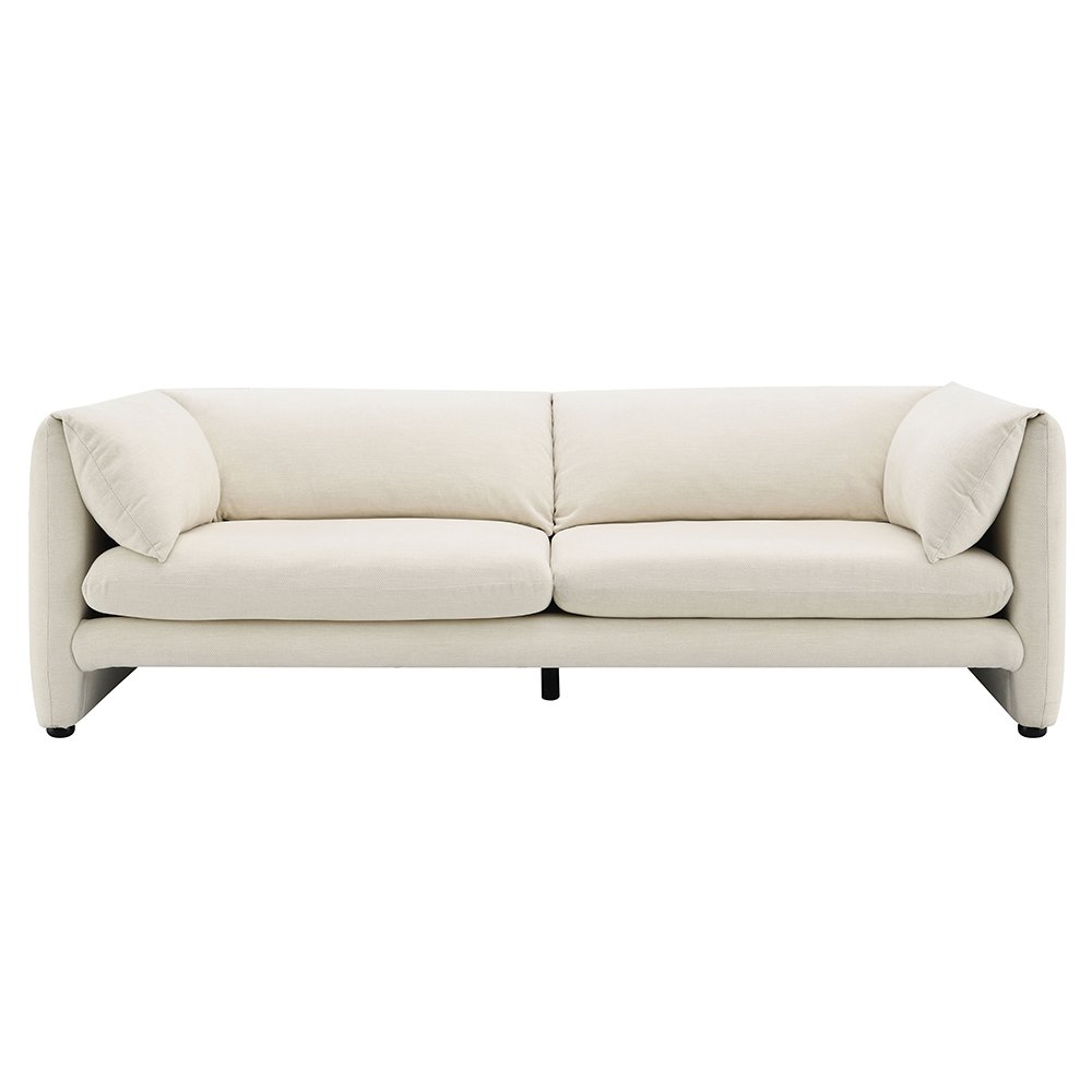 Jaeda Sofa, Beige Linen