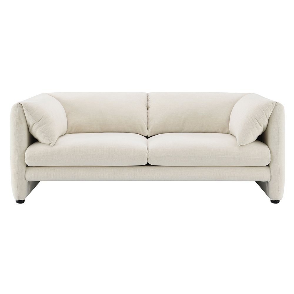Jaeda Loveseat, Beige Linen