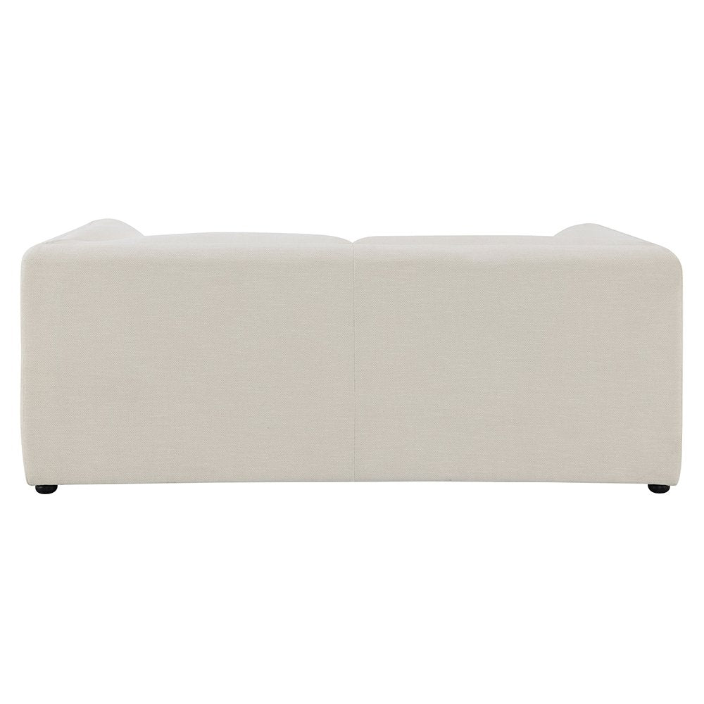 Jaeda Loveseat, Beige Linen