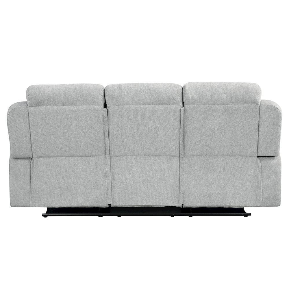 Galya Motion Sofa w/Storage Arm, Light Gray Chenille