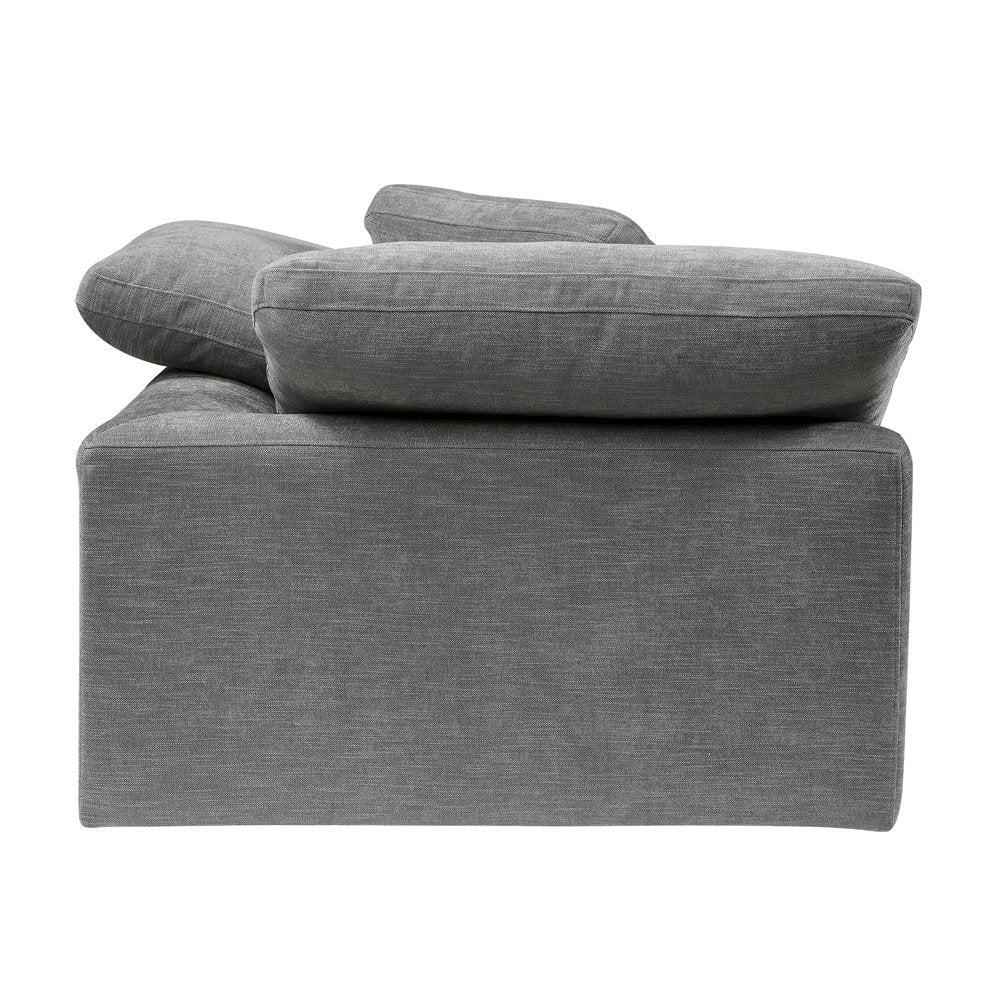 Naveen Modular - Wedge w/Pillow, Gray Linen