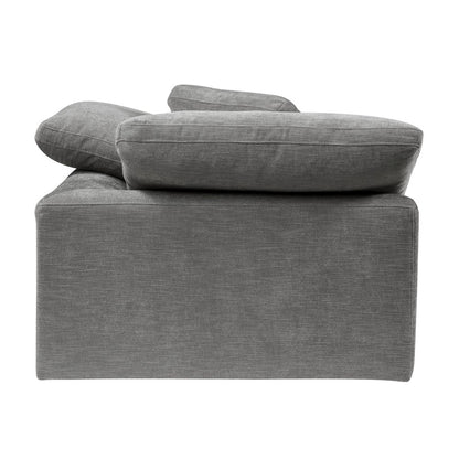 Naveen Modular - Wedge w/Pillow, Gray Linen