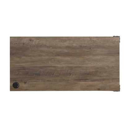 Zakwani Writing Desk, Rustic Oak & Black