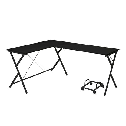 Demas Computer Desk, Black