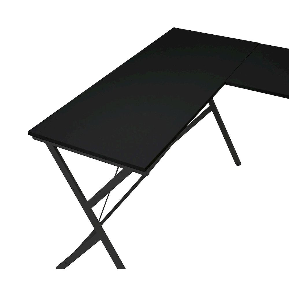 Demas Computer Desk, Black