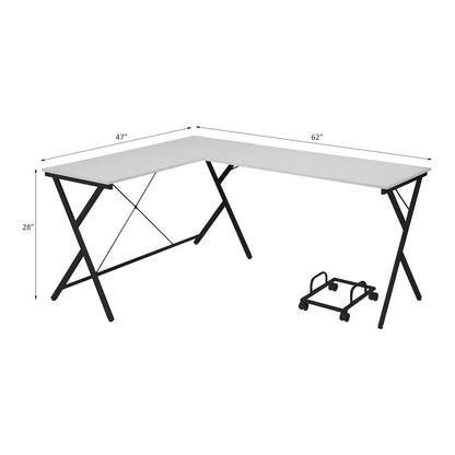 Demas Computer Desk, Black