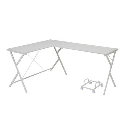 Demas Computer Desk, White