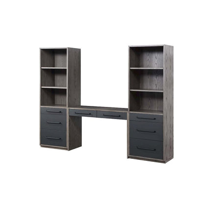 Estevon Writing Desk, Gray Oak