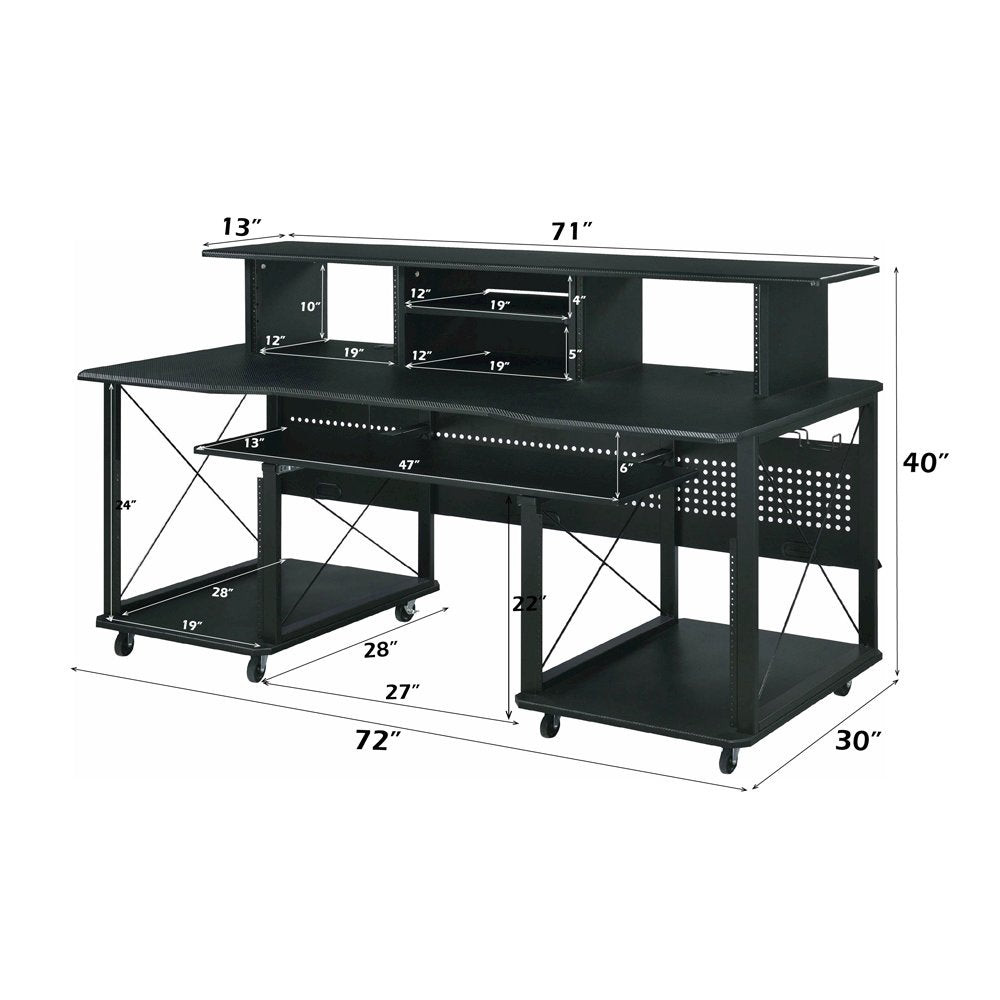 Megara Music Desk, Black