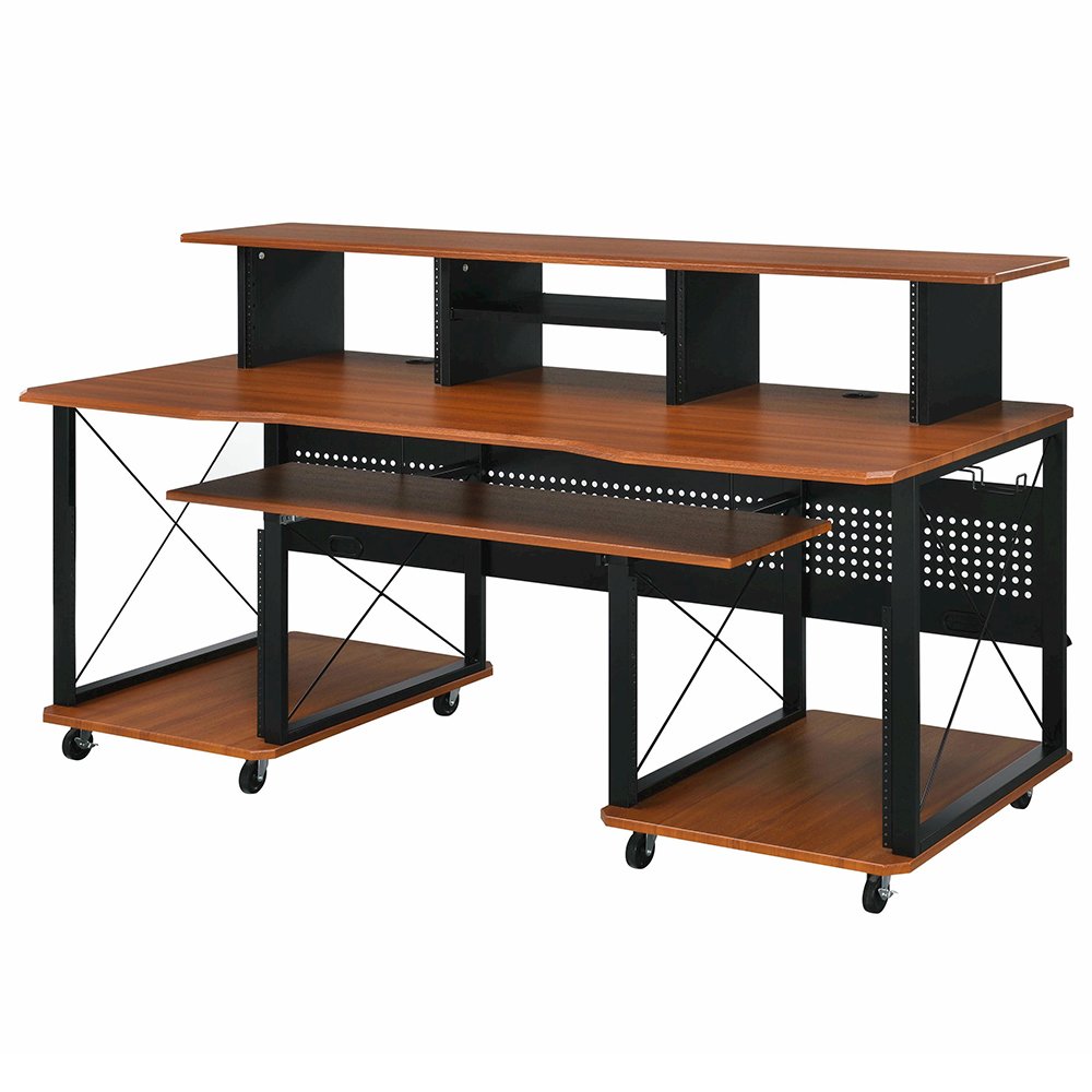 Megara Music Desk, Cherry & Black