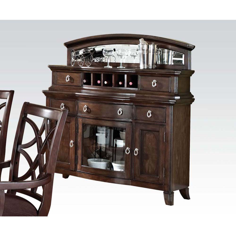 Keenan Server, Dark Walnut