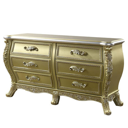 Cabriole Dresser, Gold