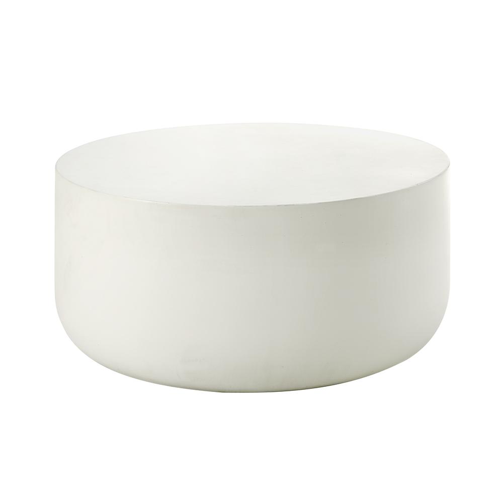 Dustan Coffee Table, Natural White