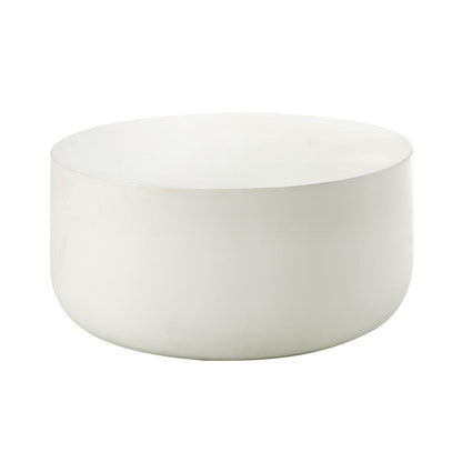 Dustan Coffee Table, Natural White