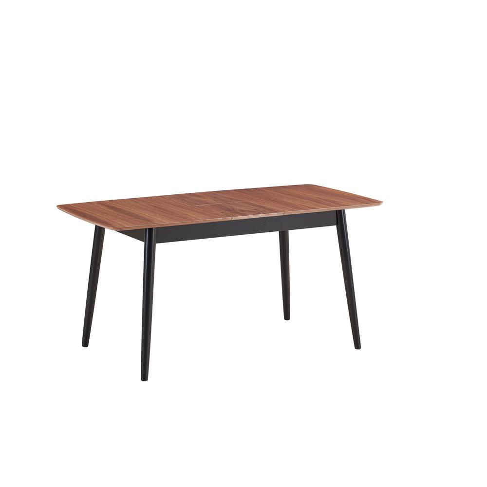 Lanae Dining Table, Natural & Black