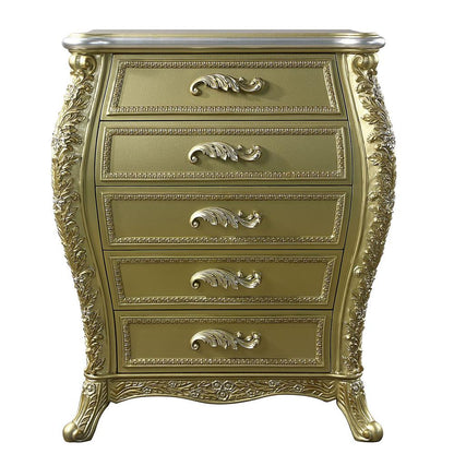 Cabriole Chest, Gold
