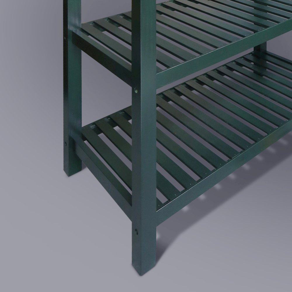 Kitchen Island with Solid American Hardwood Top, Hunter Green