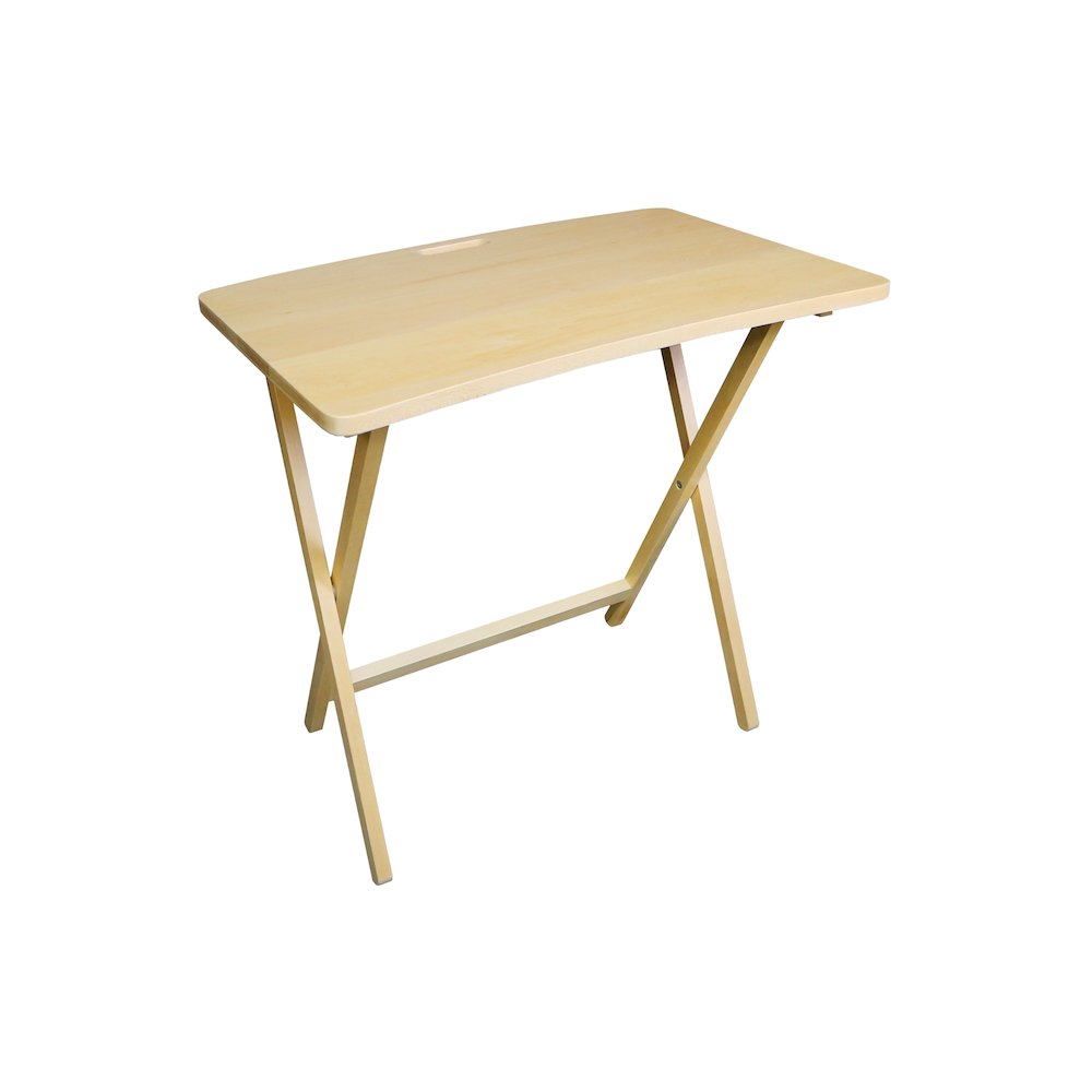 Arizona Folding Table with Solid Hardwood, Natural