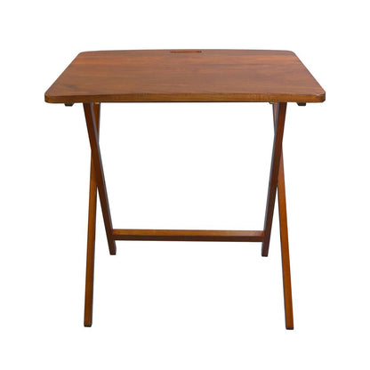 Arizona Folding Table with Solid American Gum - Sweet Oak