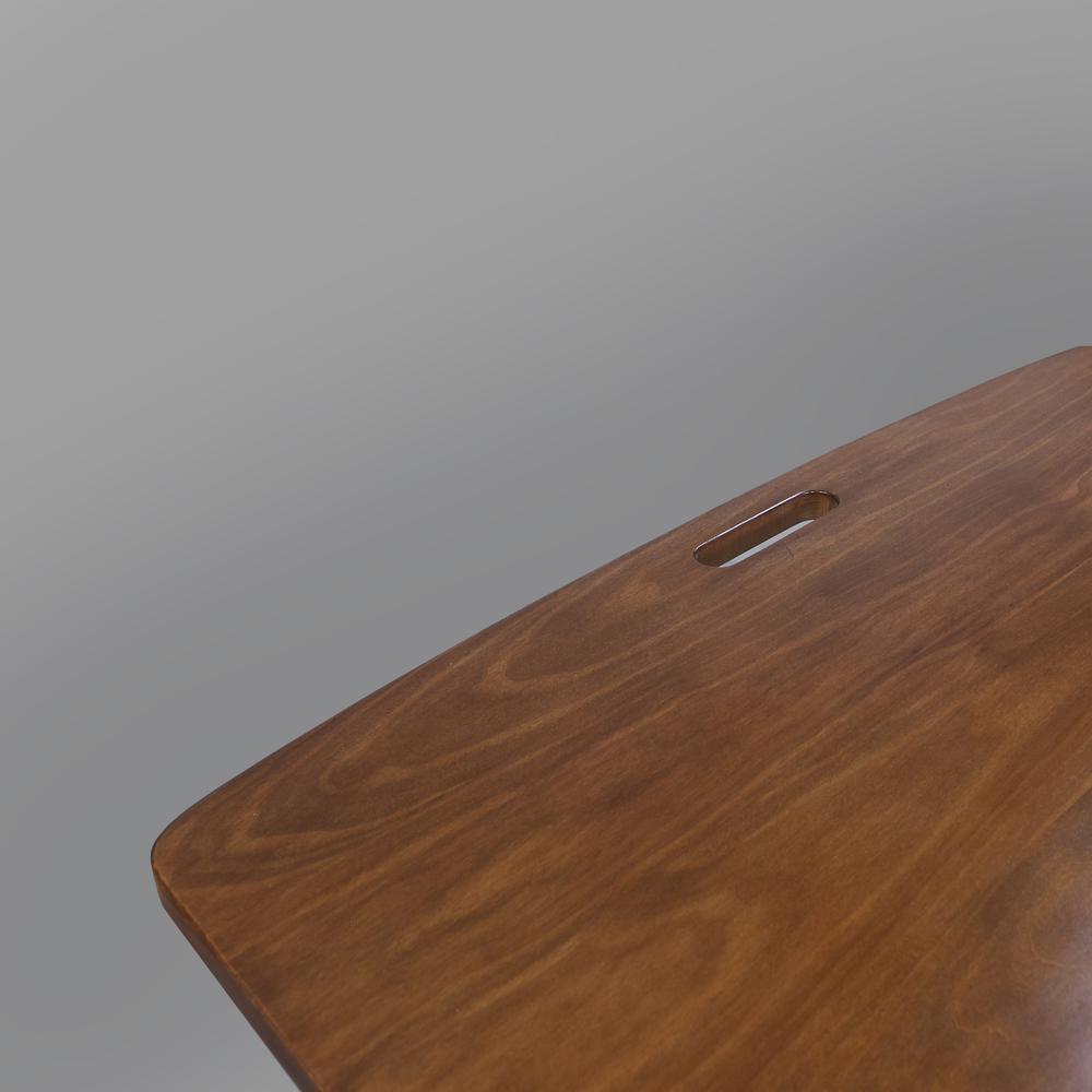 Arizona Folding Table with Solid American Gum - Walnut
