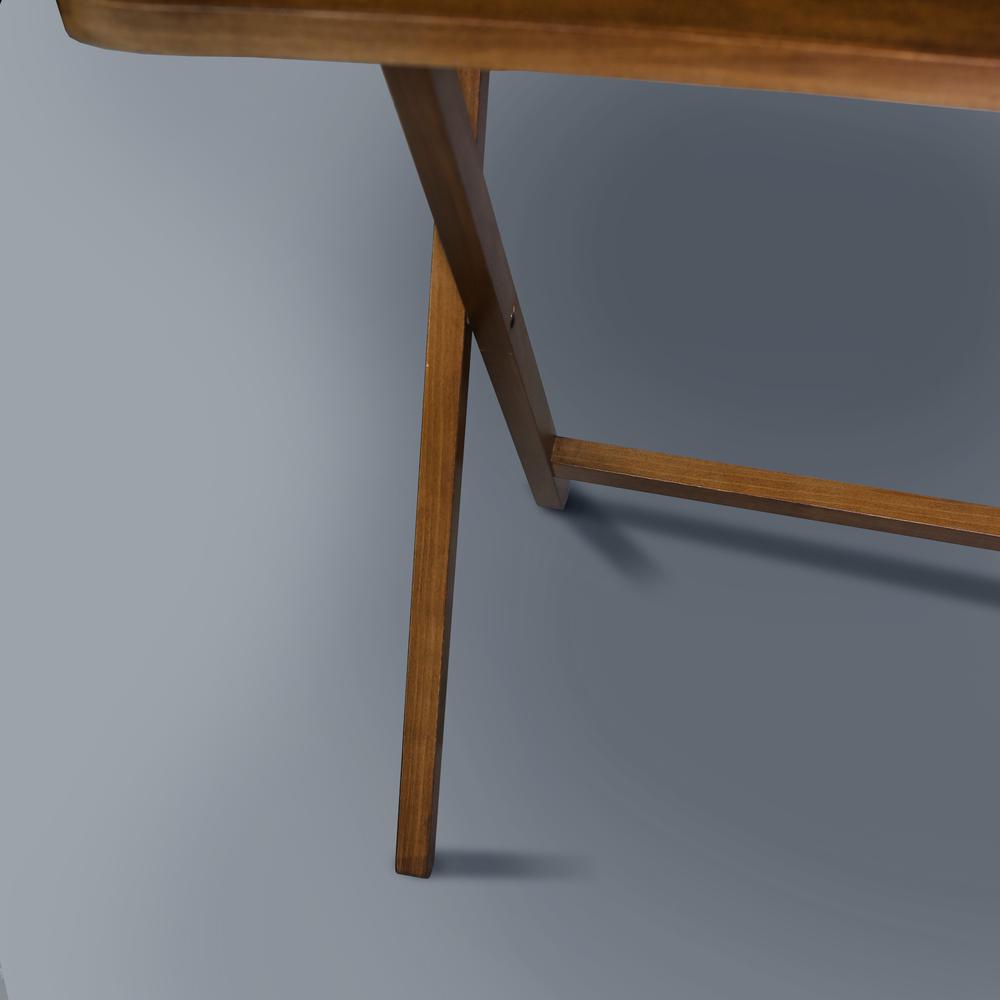 Arizona Folding Table with Solid American Gum - Walnut