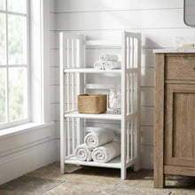 Wooden Bookcase in Warm Brown with Adjustable Shelves and Sturdy Construction