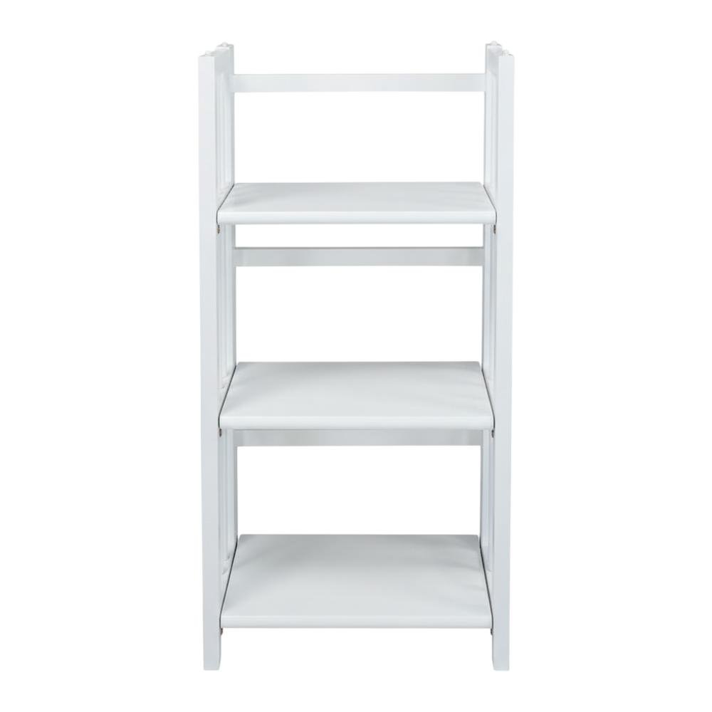 Wooden Bookcase in Warm Brown with Adjustable Shelves and Sturdy Construction