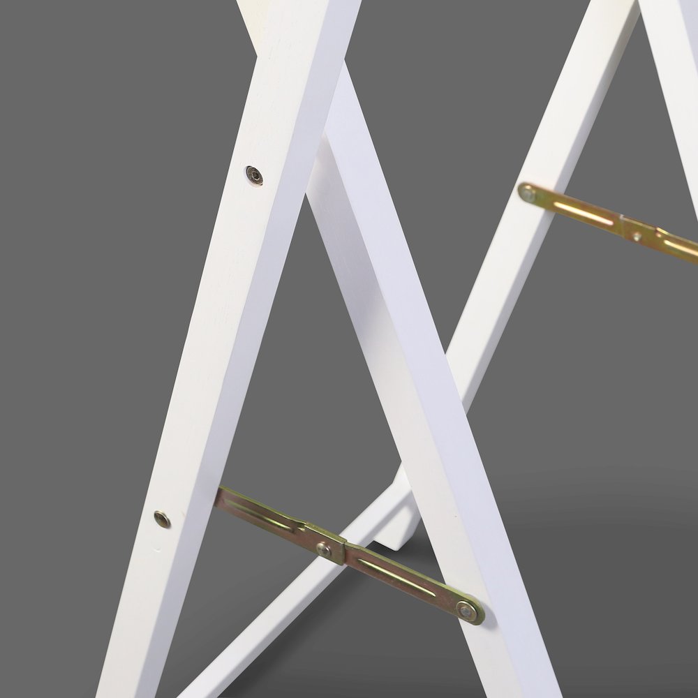 Solid Wood Folding Clothing Garment Rack