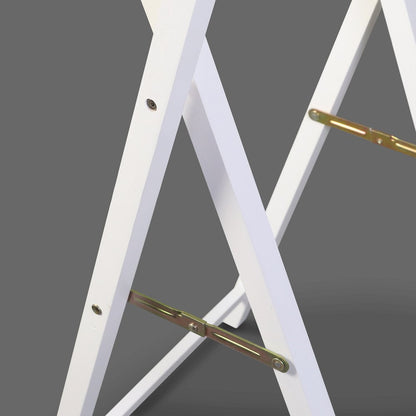 Solid Wood Folding Clothing Garment Rack