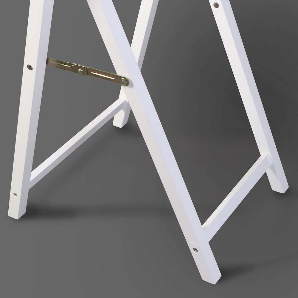 Solid Wood Folding Clothing Garment Rack