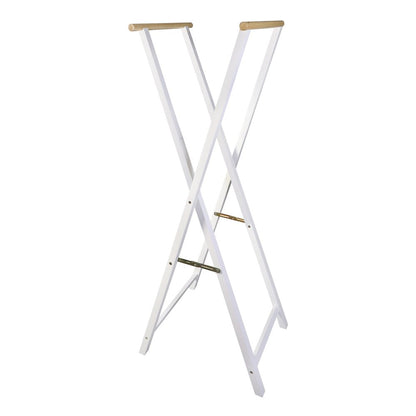 Solid Wood Folding Clothing Garment Rack
