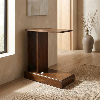 Mocha, Storage Side Table, Storage Drawer, Quality Build