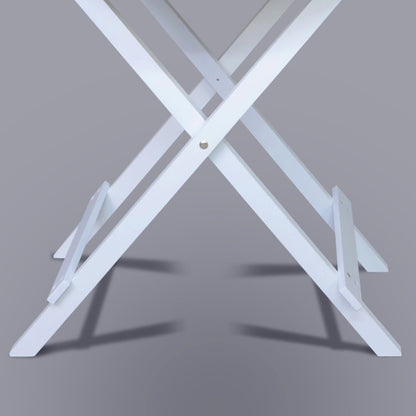 100% Solid Wood Round Folding Table