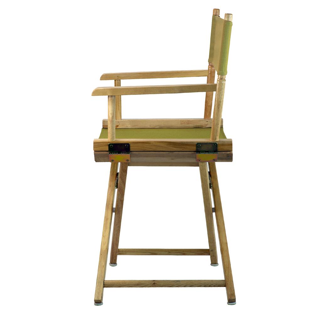 18" Director's Chair Natural Frame-Olive Canvas