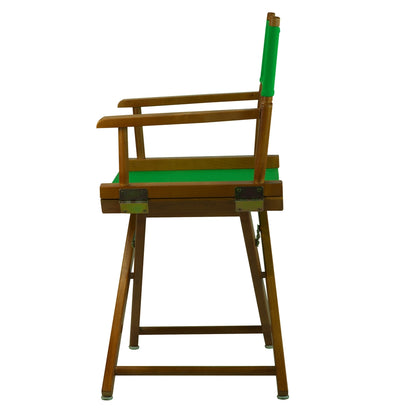 18" Director's Chair Honey Oak Frame-Green Canvas