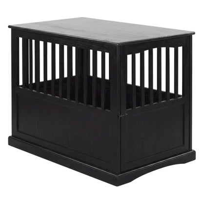 Black End Table with Modern Design and Sturdy Construction