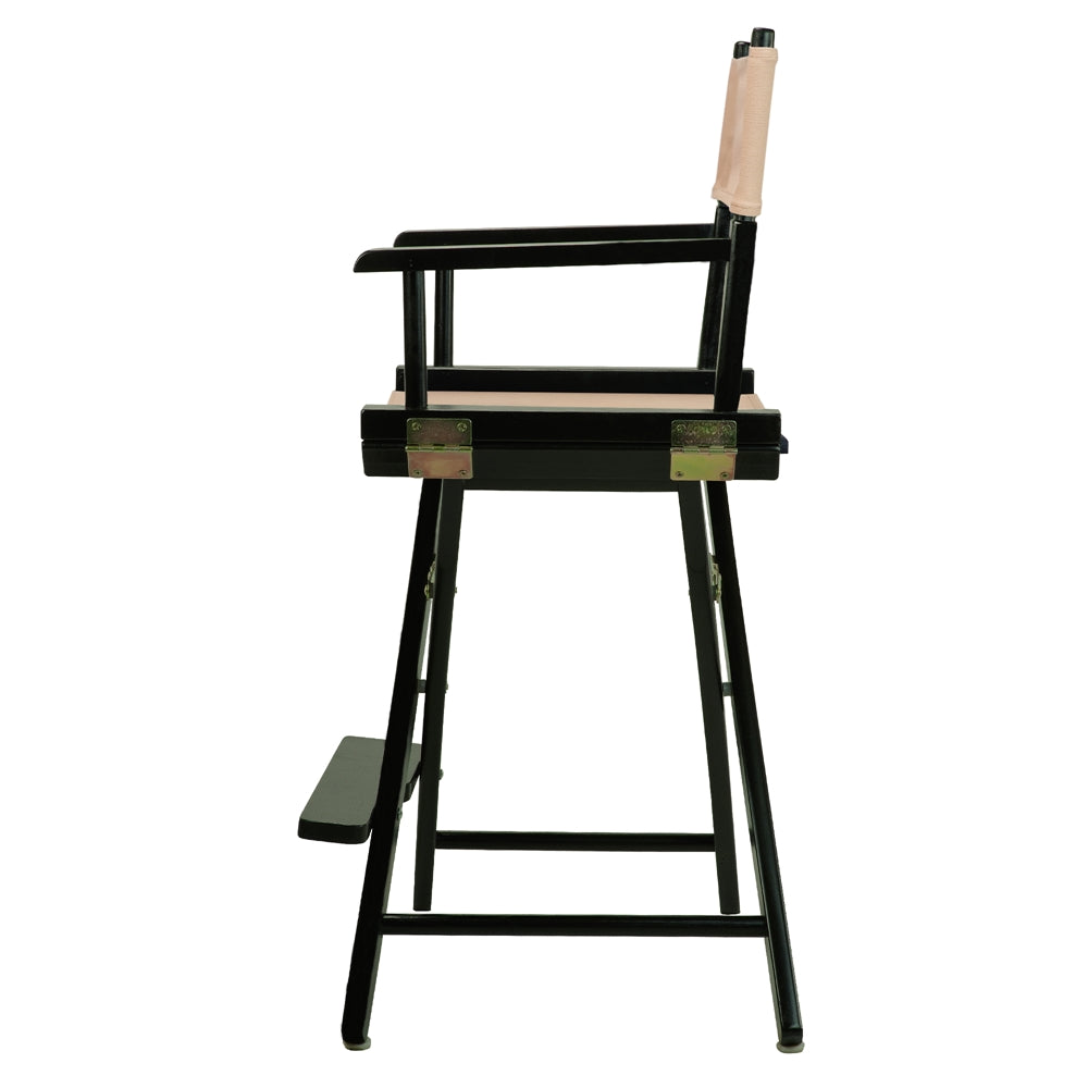 24" Director's Chair Black Frame-Tan Canvas