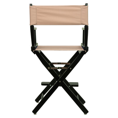 24" Director's Chair Black Frame-Tan Canvas