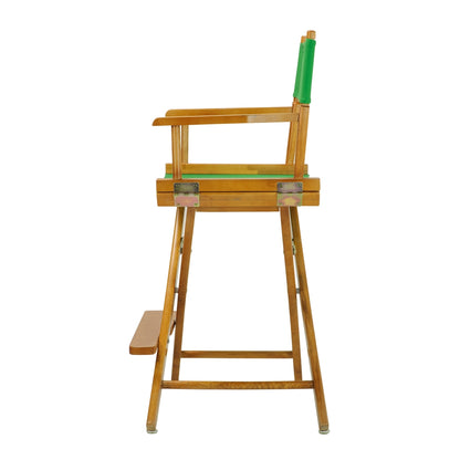 24" Director's Chair Honey Oak Frame-Green Canvas