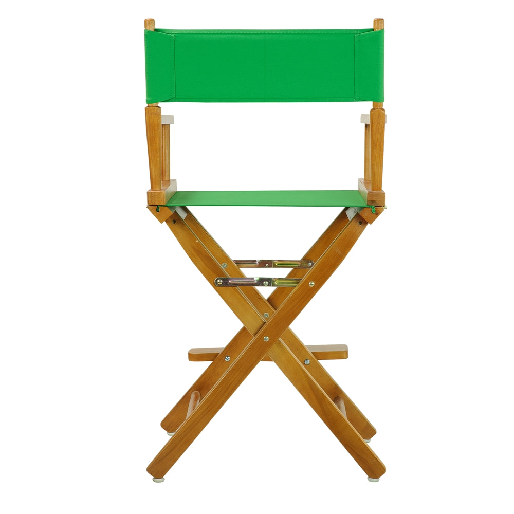 24" Director's Chair Honey Oak Frame-Green Canvas