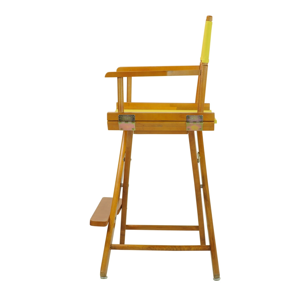24" Director's Chair Honey Oak Frame-Royal Blue Canvas