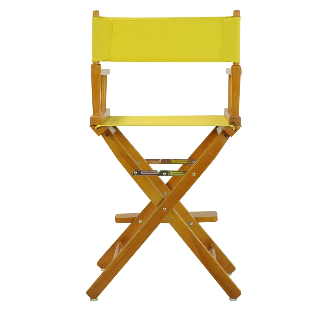 24" Director's Chair Honey Oak Frame-Royal Blue Canvas