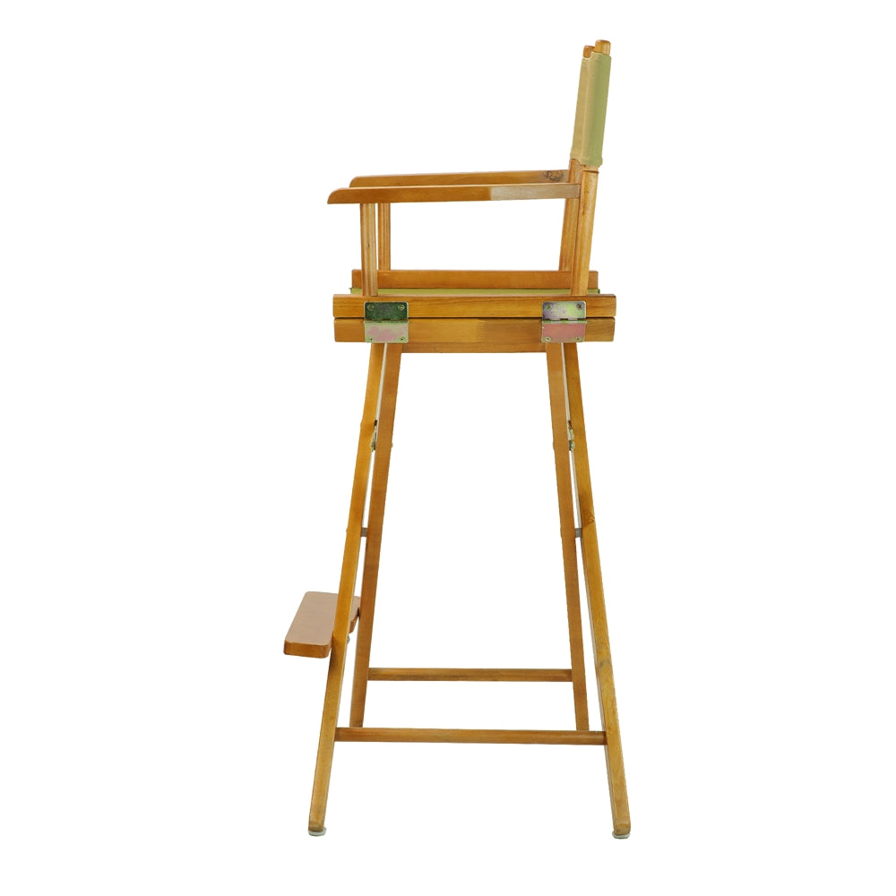 30" Director's Chair Honey Oak Frame-Navy Blue Canvas