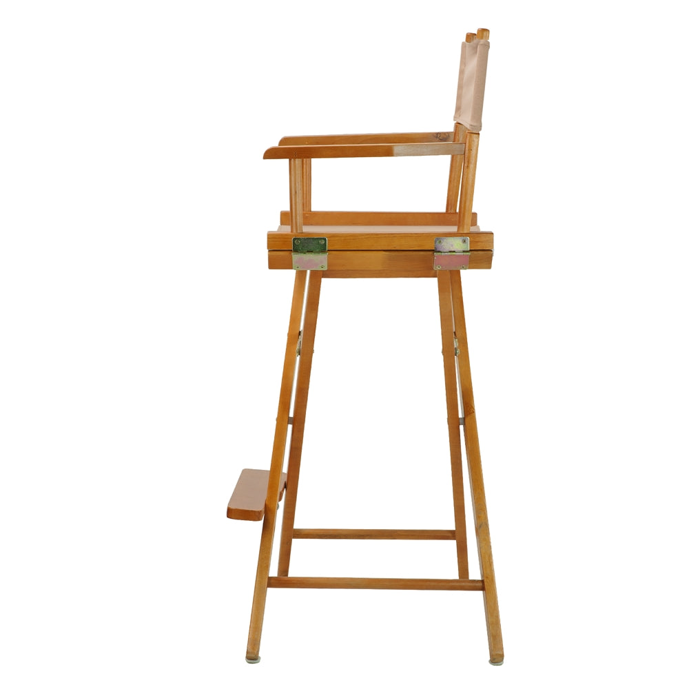30" Director's Chair Honey Oak Frame-Tan Canvas